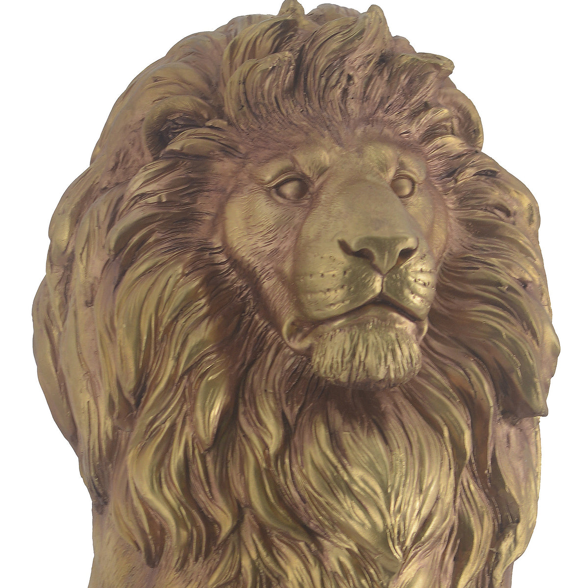 24" Outdoor Lion Statue