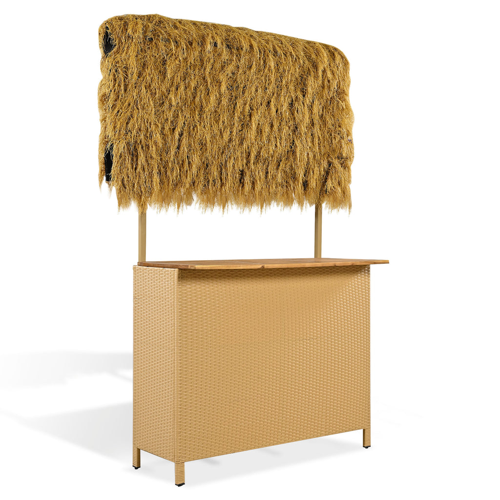GO Hawaiian-Style Bar Height Patio Set