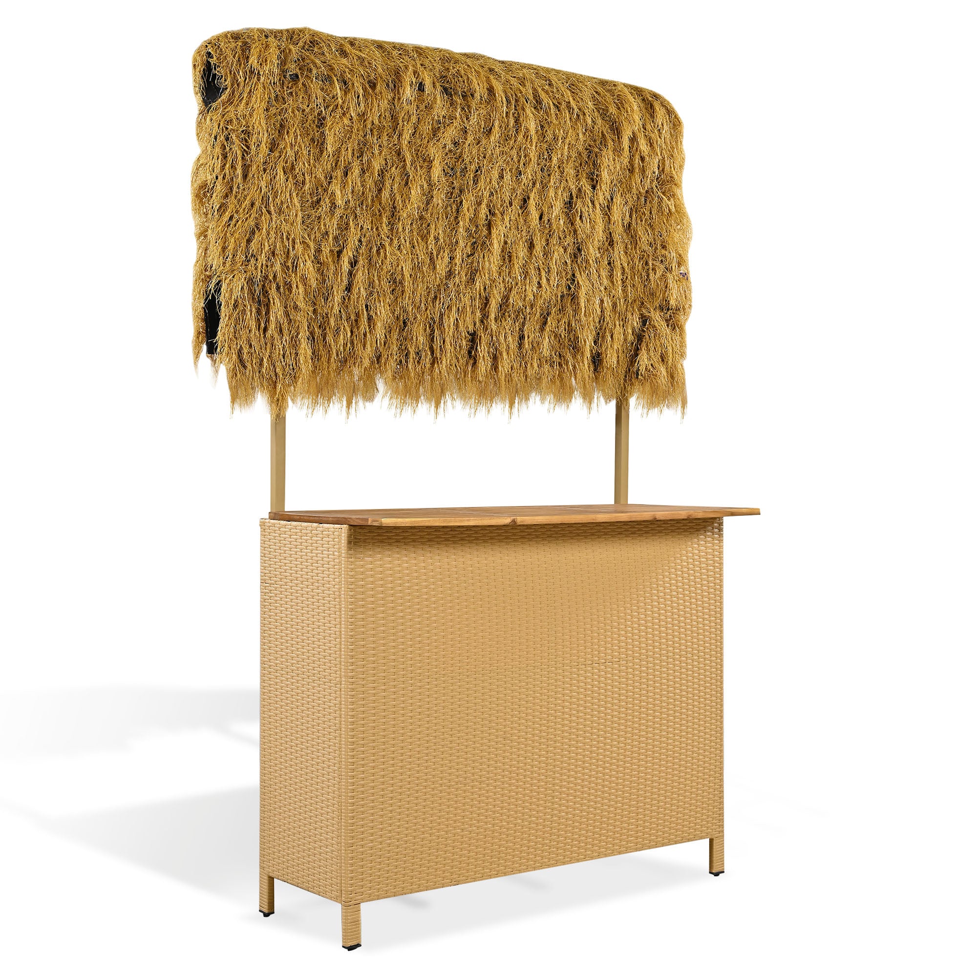 GO Hawaiian-Style Bar Height Patio Set