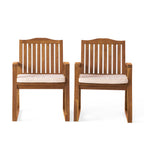 Della Wood KD Armchair