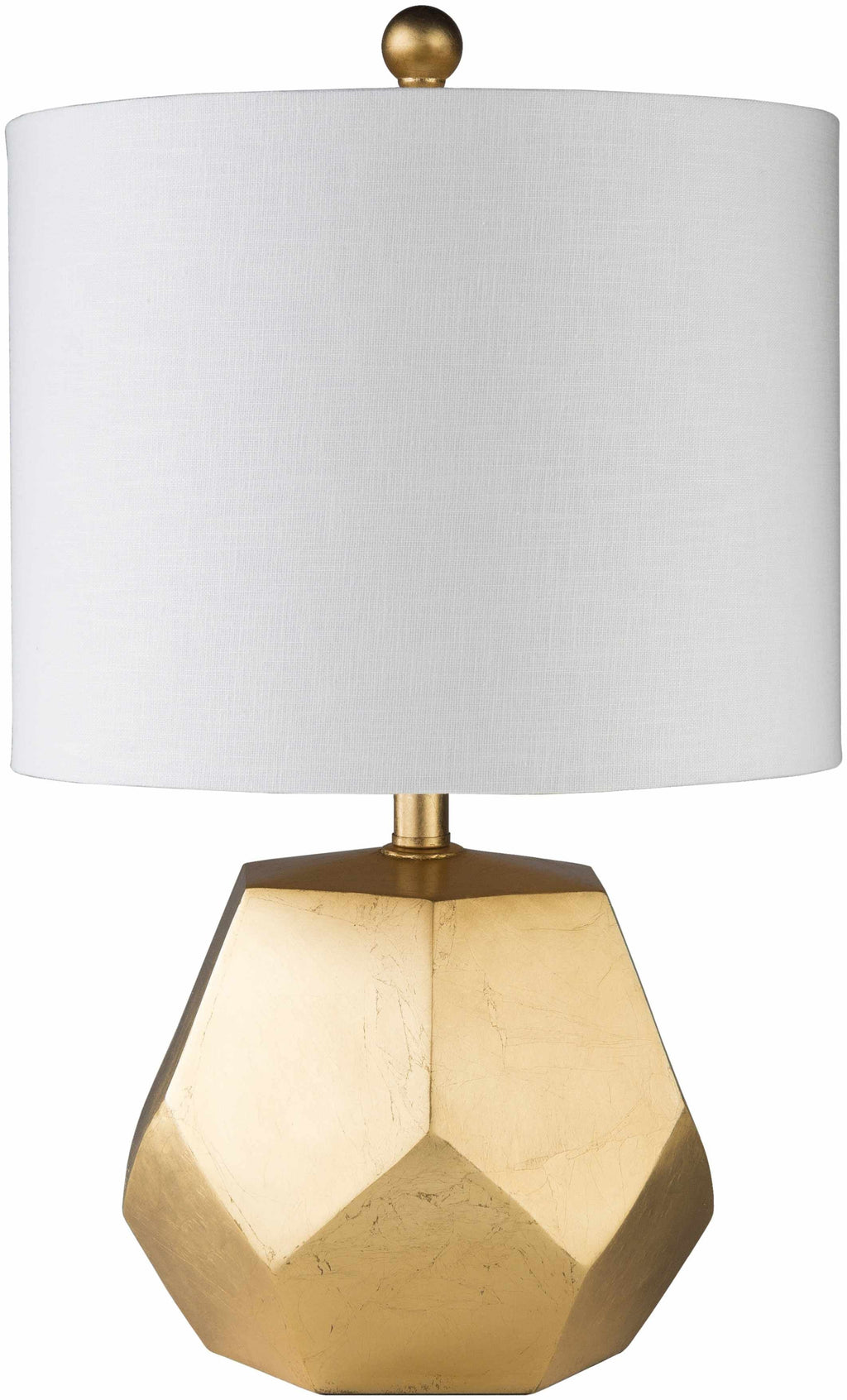 Coleford Gold Geometric Table Lamp - Clearance