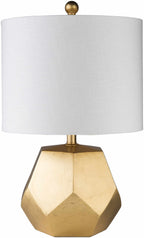 Coleford Gold Geometric Table Lamp - Clearance