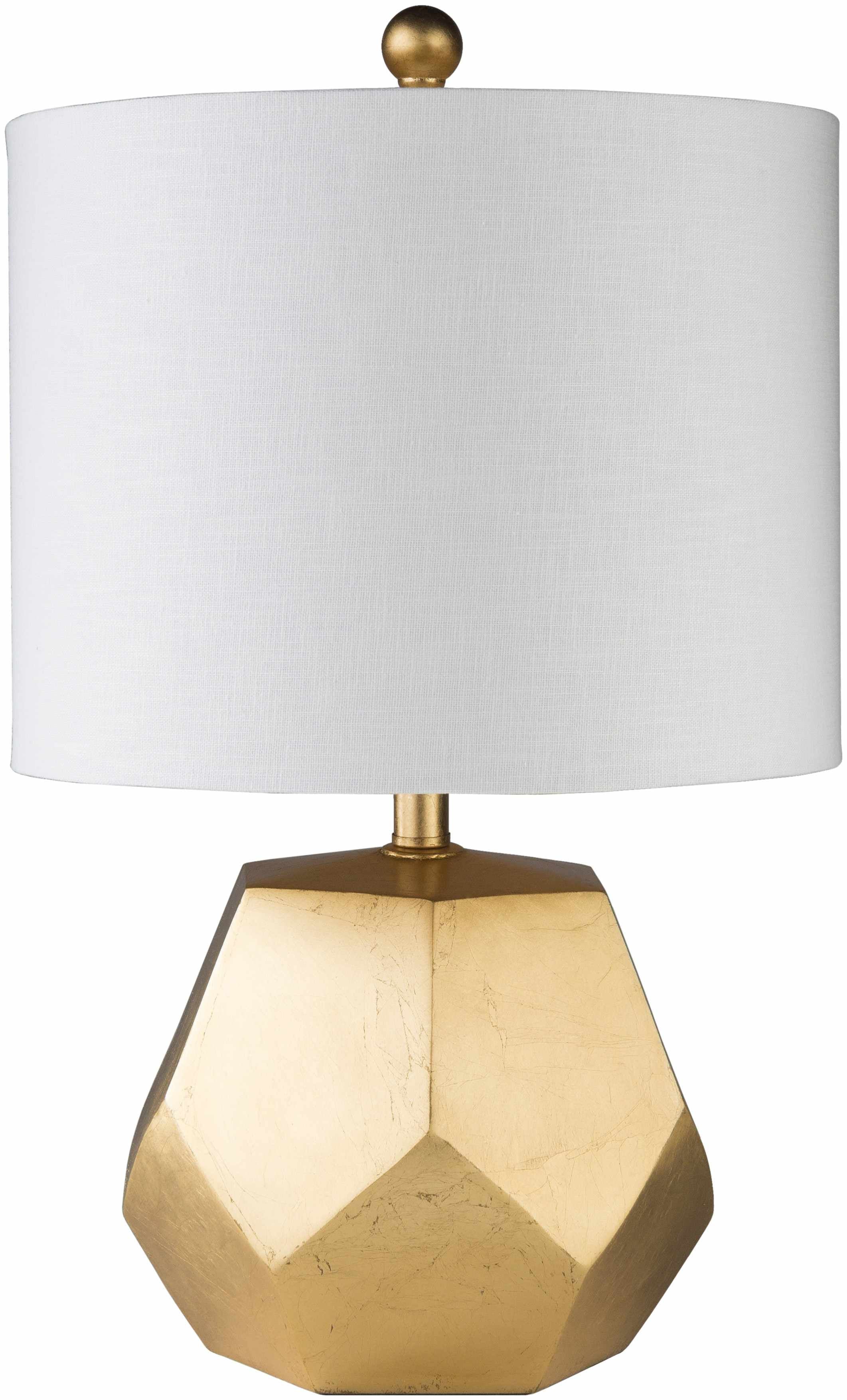 Coleford Gold Geometric Table Lamp - Clearance