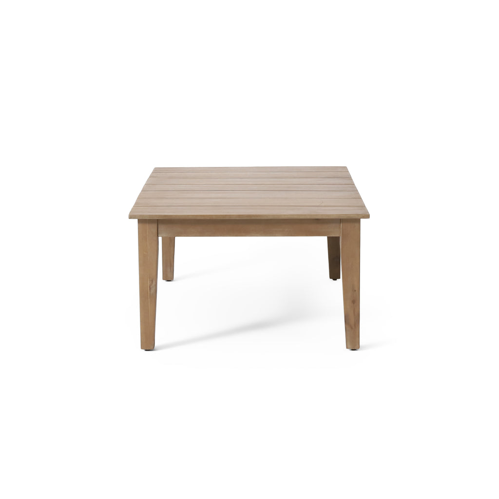 Acacia Wood Outdoor Coffee Table
