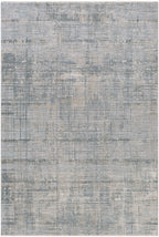 Fallin Gray Thick Luxe Abstract Striped Rug