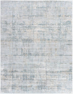 Fallin Gray Thick Luxe Abstract Striped Rug
