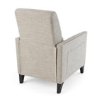 Pushback Recliner Chair with Side Pocket