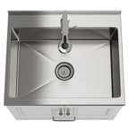 Cardinal 28" Laundry Cabinet with Faucet and Stainless Steel Sink