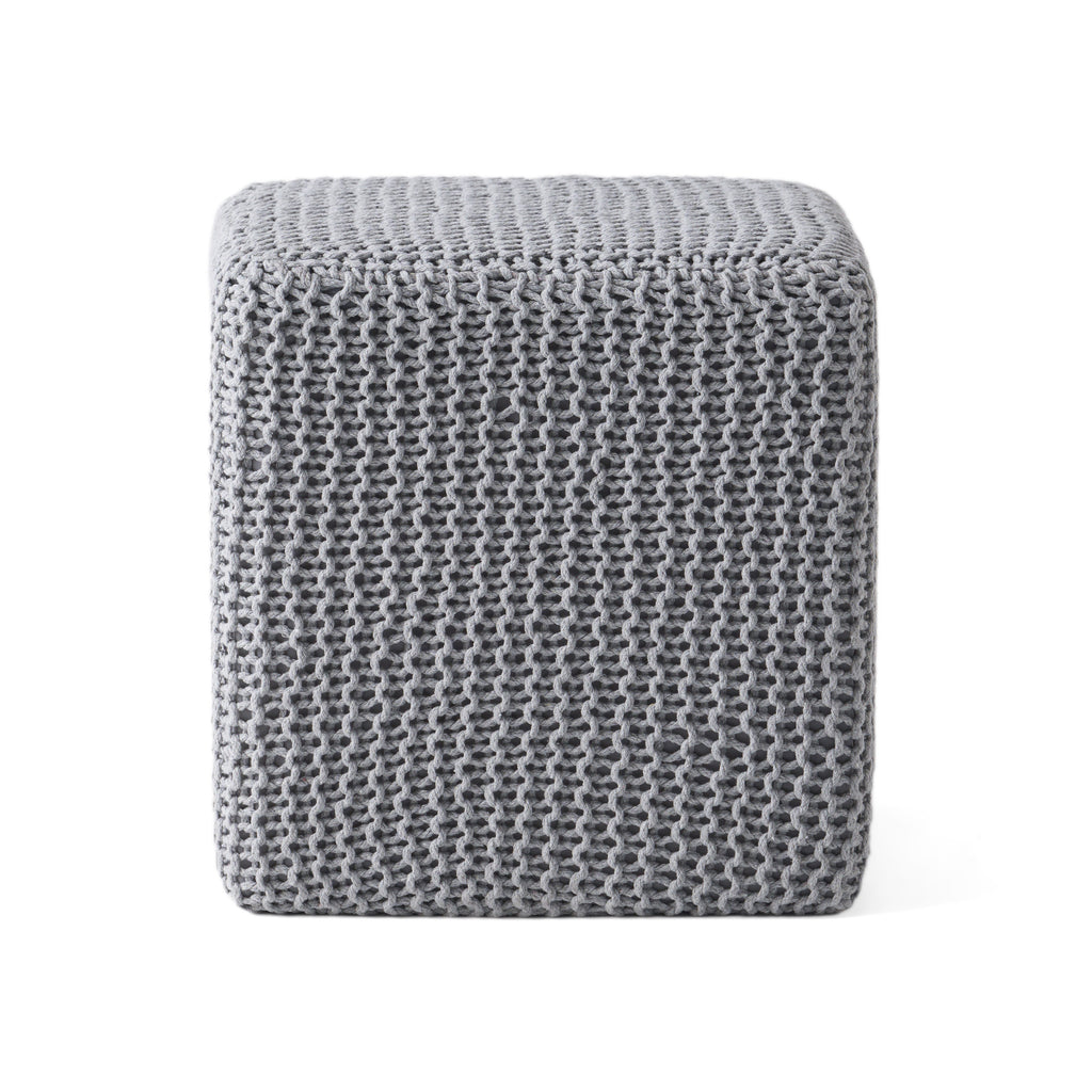 Knitted Foot Stool