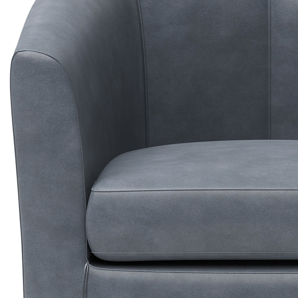 Austin 30 Inch Wide Tub Chair in Stone