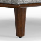 Morrison Large Rectangular Ottoman in Mist