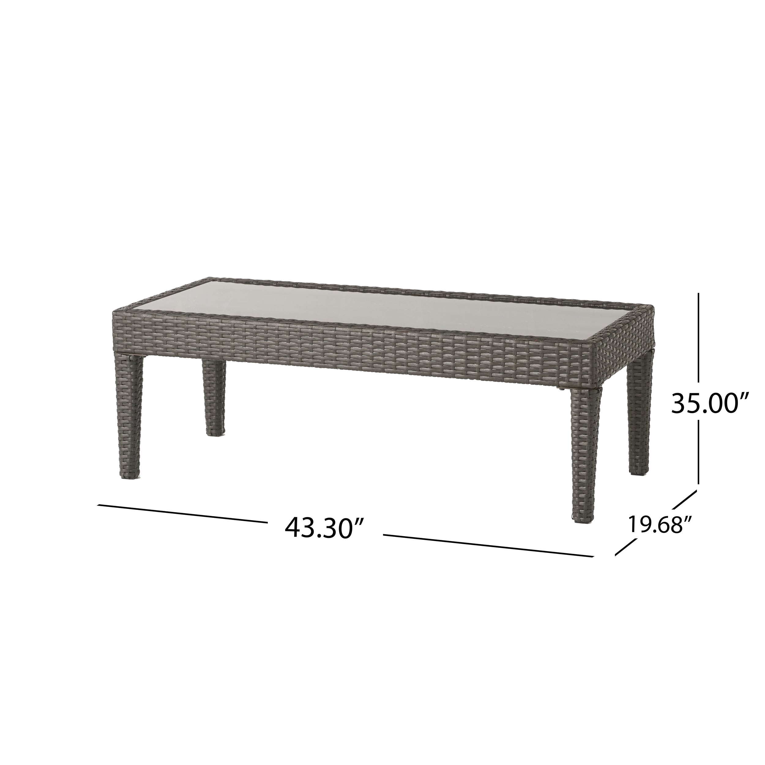 Antibes Loveseat & Table