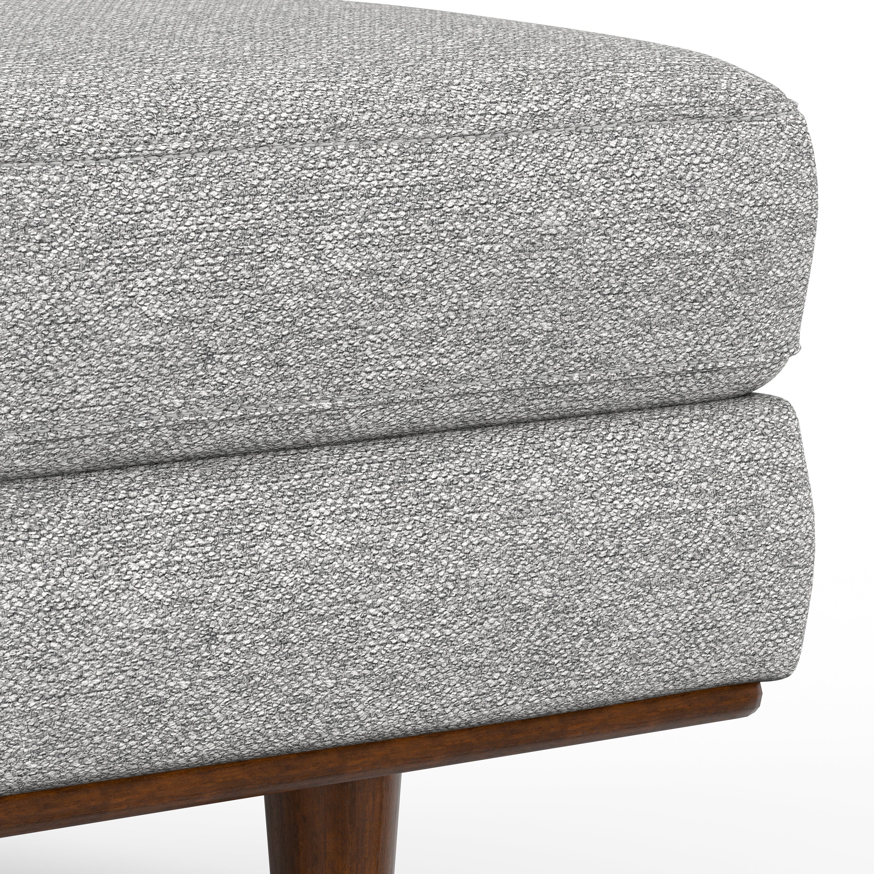 Morrison Ottoman in Mist