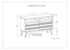 Clarkson TV Stand - Rustic