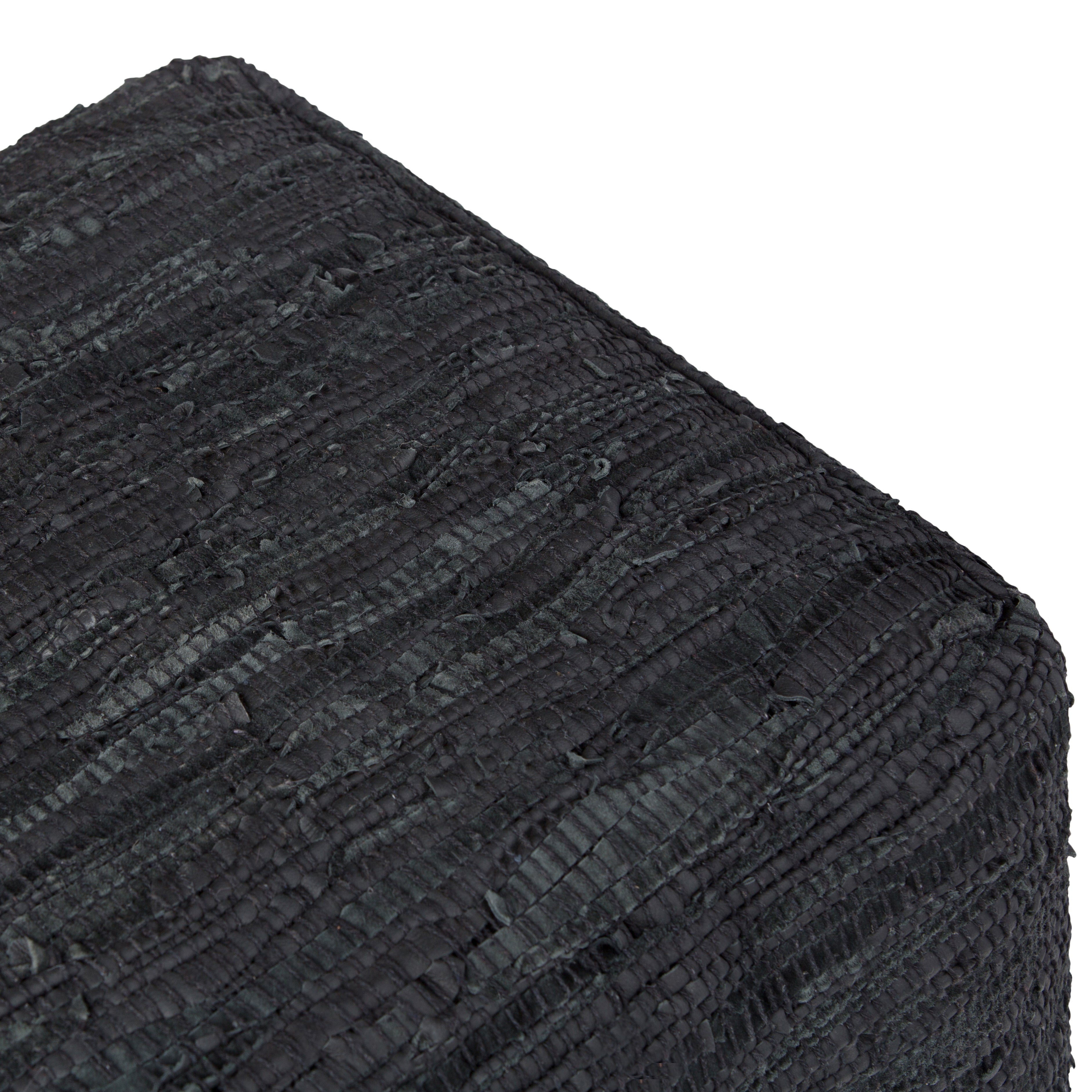 Fredrik 18 Inch Wide Square Pouf