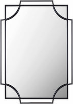 Golasecca Black Frame Mirror - Clearance