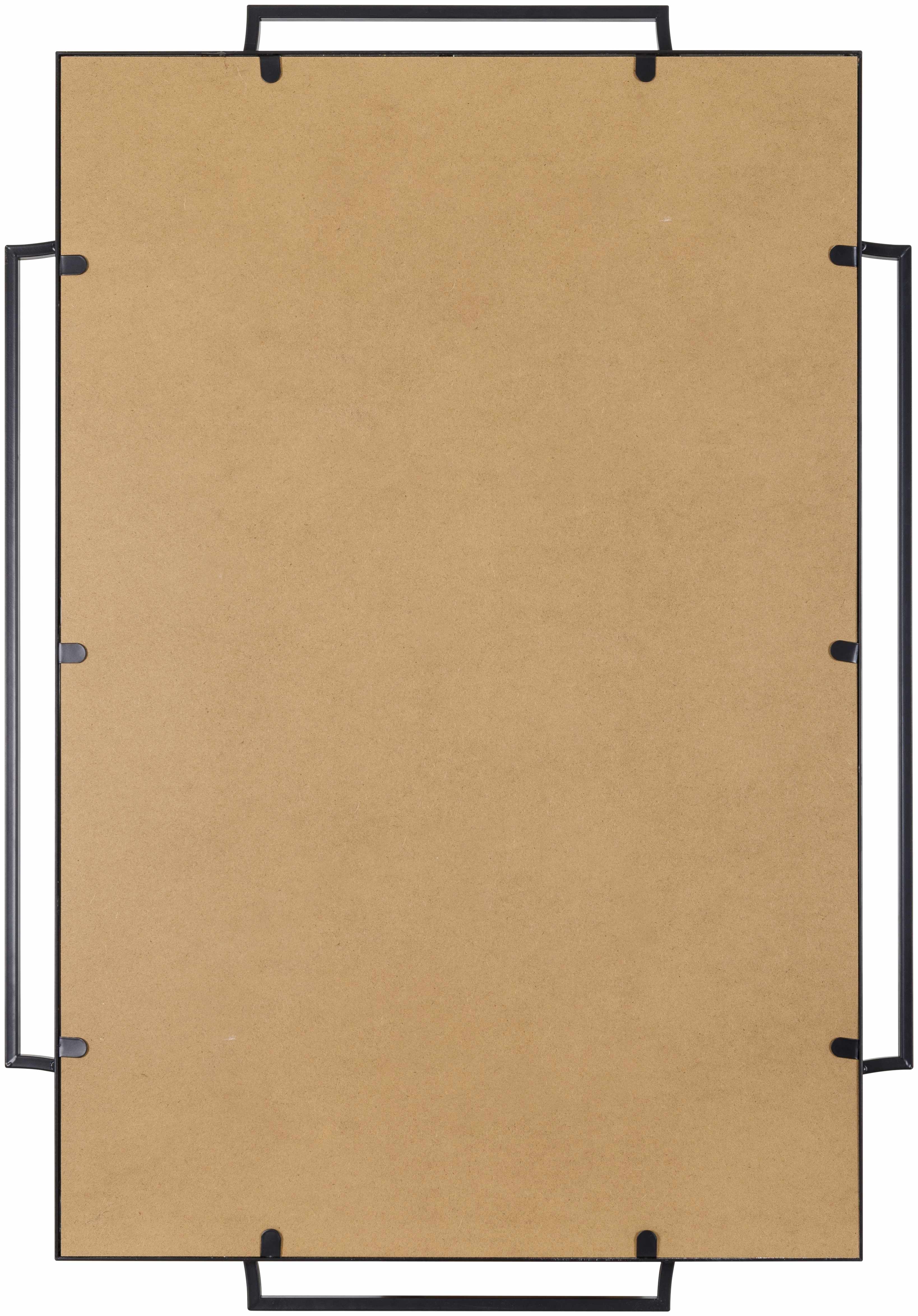 Golasecca Black Frame Mirror - Clearance