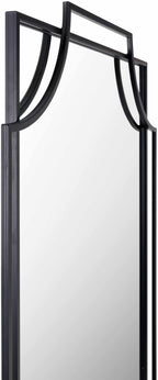 Golasecca Black Frame Mirror - Clearance