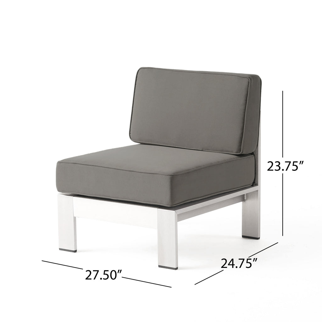 Cape Coral Armless Patio Furniture Set