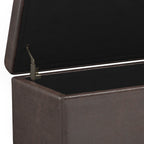 Avalon 54 Inch Wide Extra Large Storage Ottoman Bench