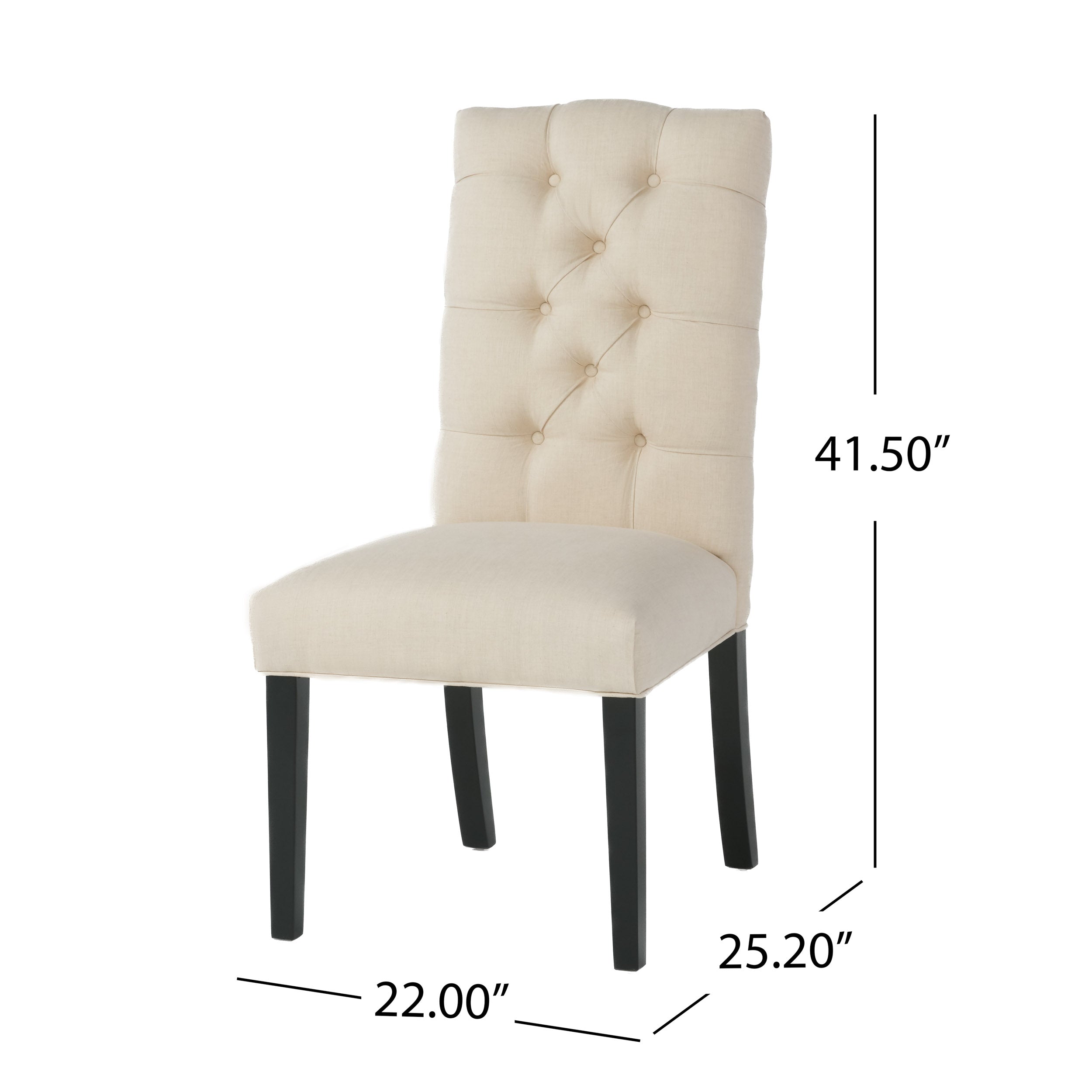 Harding KD Tuft Dining Chair