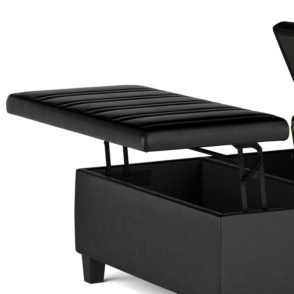 Ellis Coffee Table Storage Ottoman