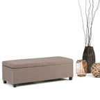 Avalon Storage Ottoman Bench - Fawn
