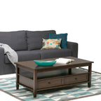 Warm Shaker Solid Wood Transitional Coffee Table