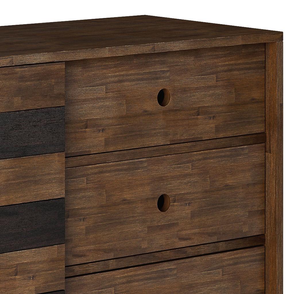 Clarkson 48 Inch Wide Solid Wood Medium Storage in Rustic