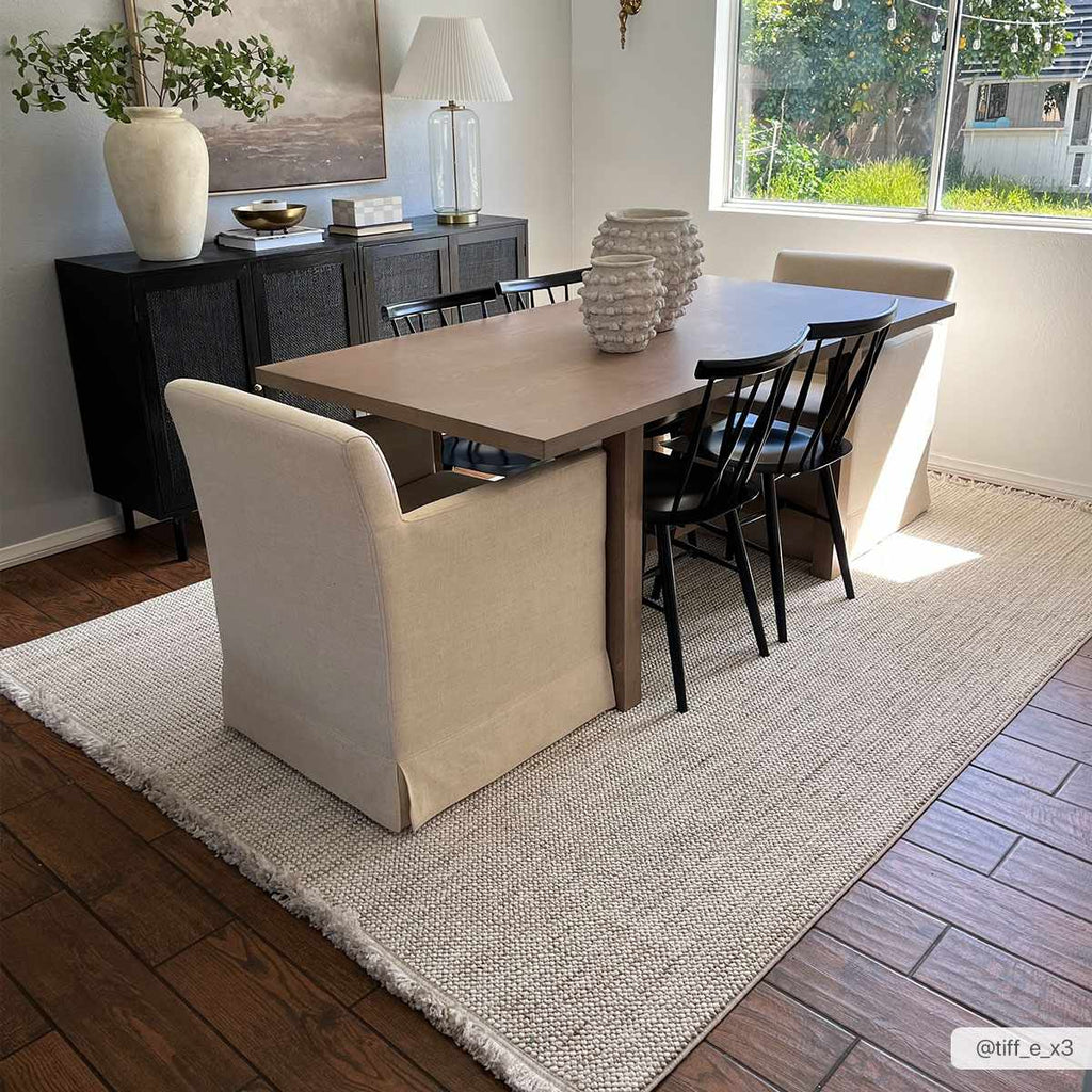 Gowan Beige Area Rug