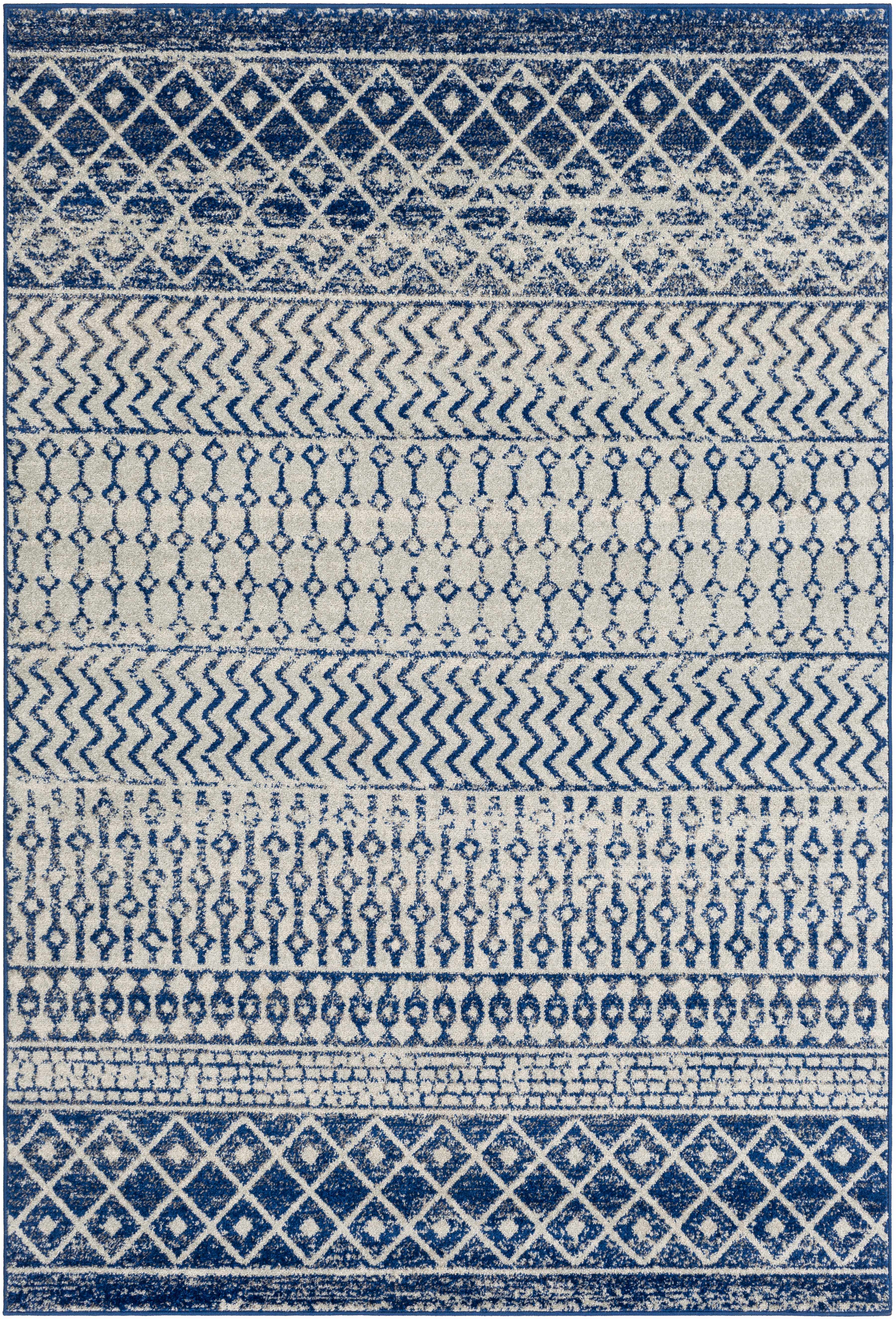 Constantin Blue Area Rug - Clearance