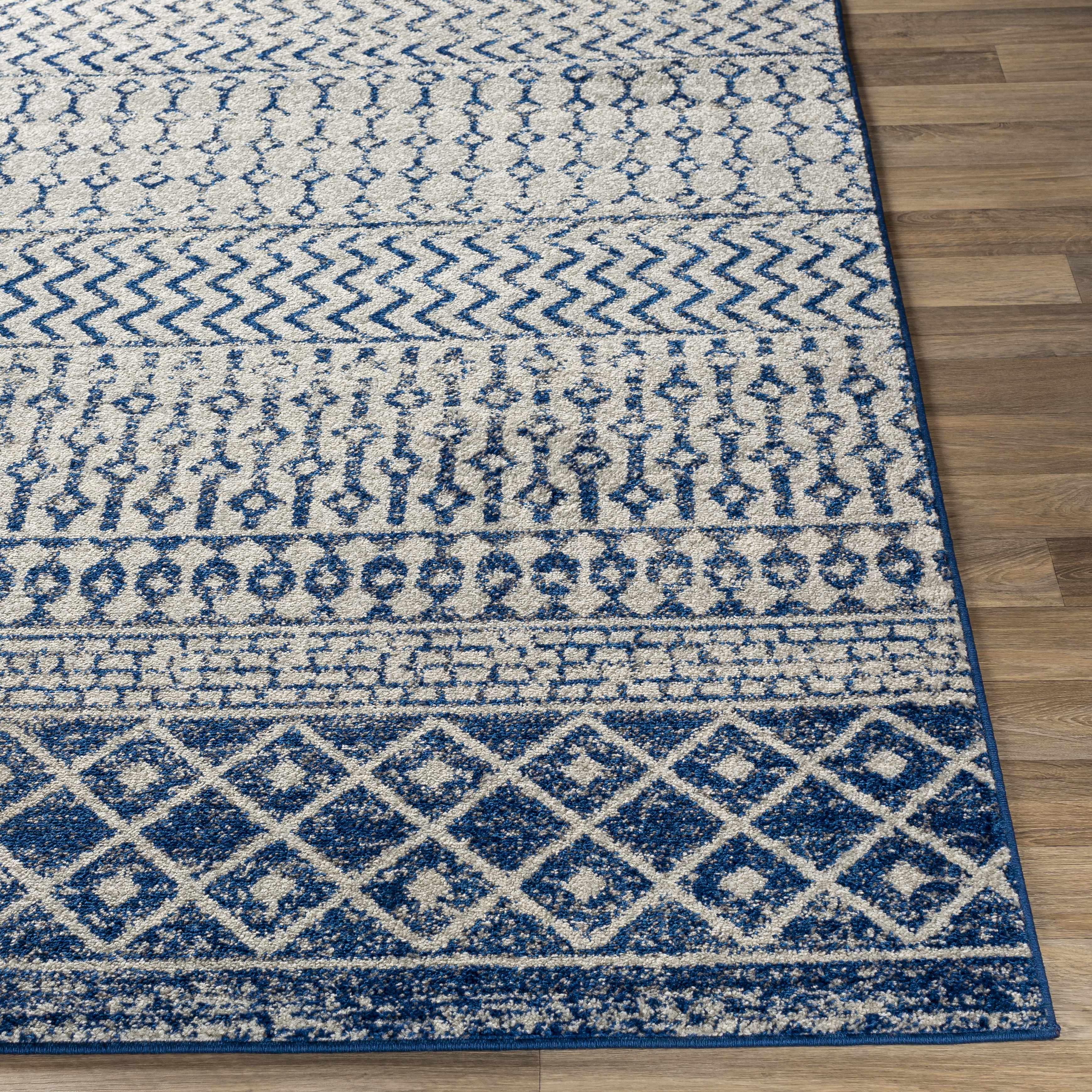 Constantin Blue Area Rug - Clearance