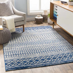 Constantin Blue Area Rug - Clearance