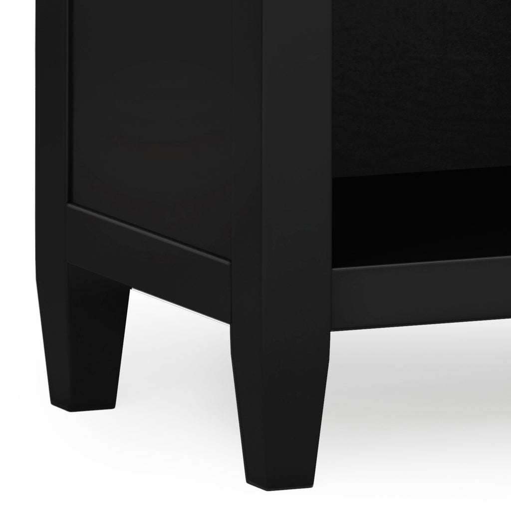 Carlton 24 Inch Wide Solid Wood Bedside Table