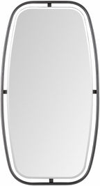 Gautampura Carved Metal Rectangular Mirror - Clearance