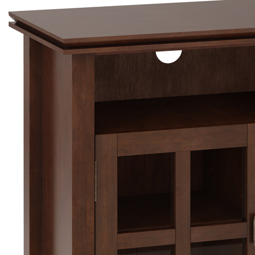 Artisan 48 Inch Wide Solid Wood TV Stand in Russet