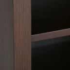 Artisan 24 Inch Wide Solid Wood Bedside Table in Russet