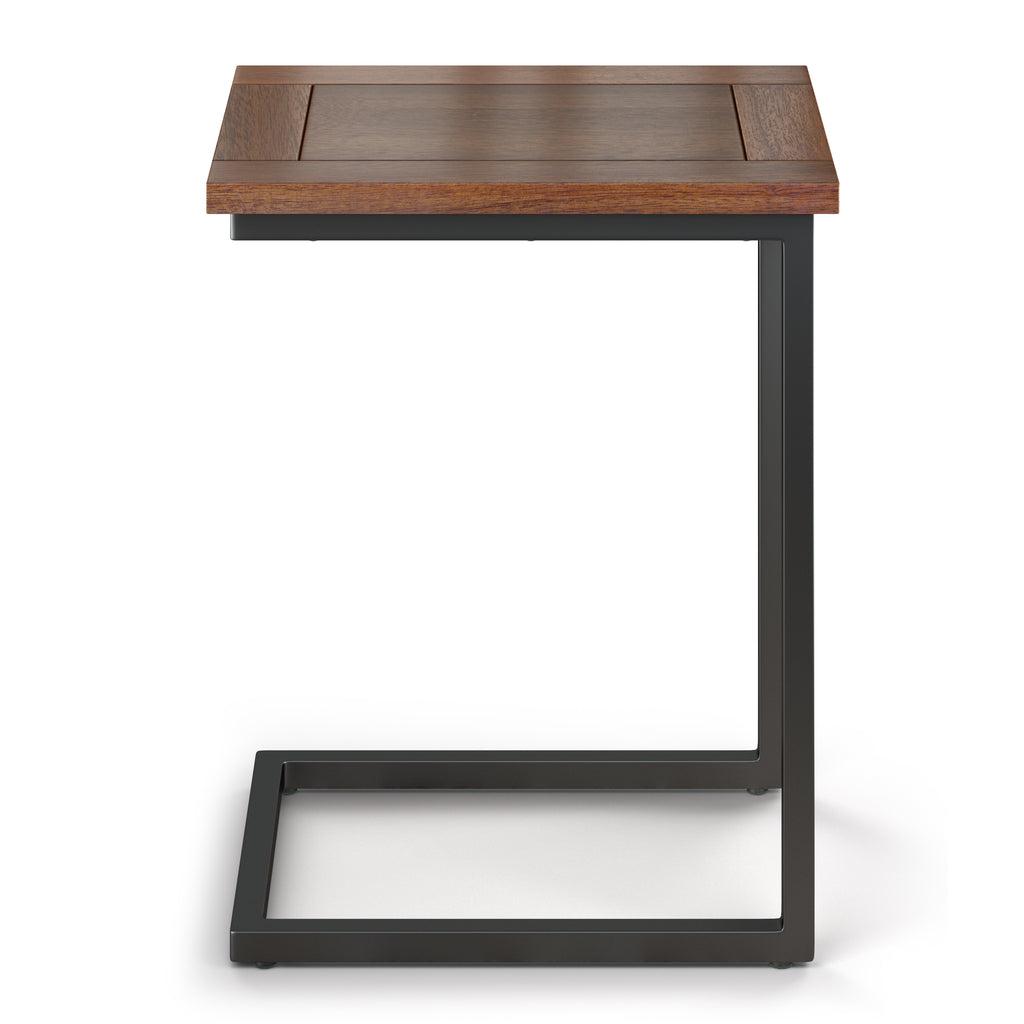 Skyler Wide C Side Table - Dark