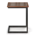 Skyler Wide C Side Table - Dark