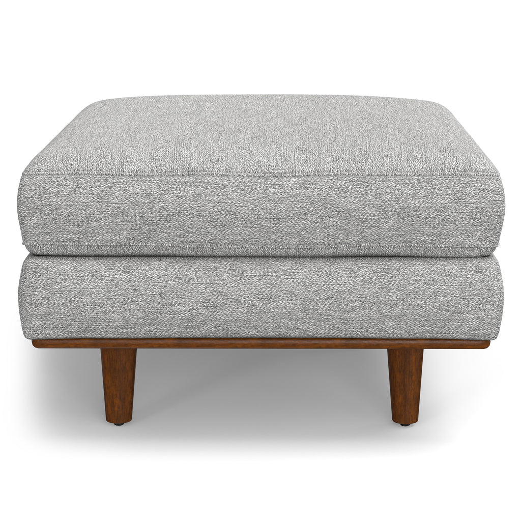 Morrison Ottoman in Mist