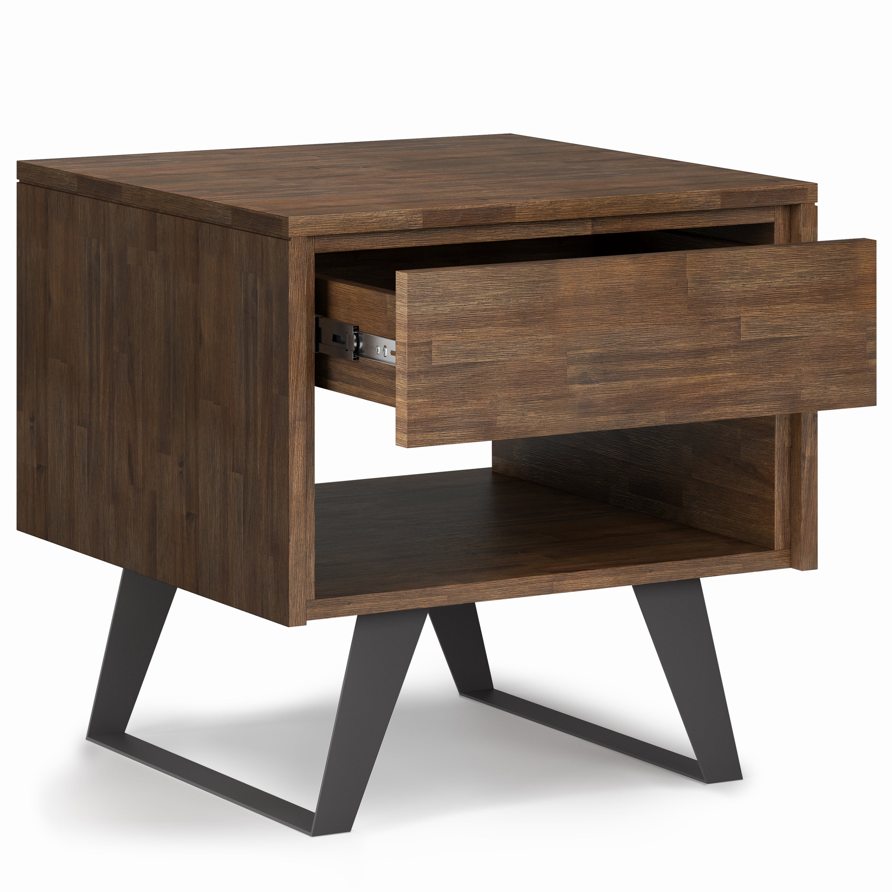 Lowry - End Table - Rustic