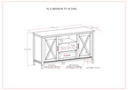 Ela Medium TV Stand - Smoky