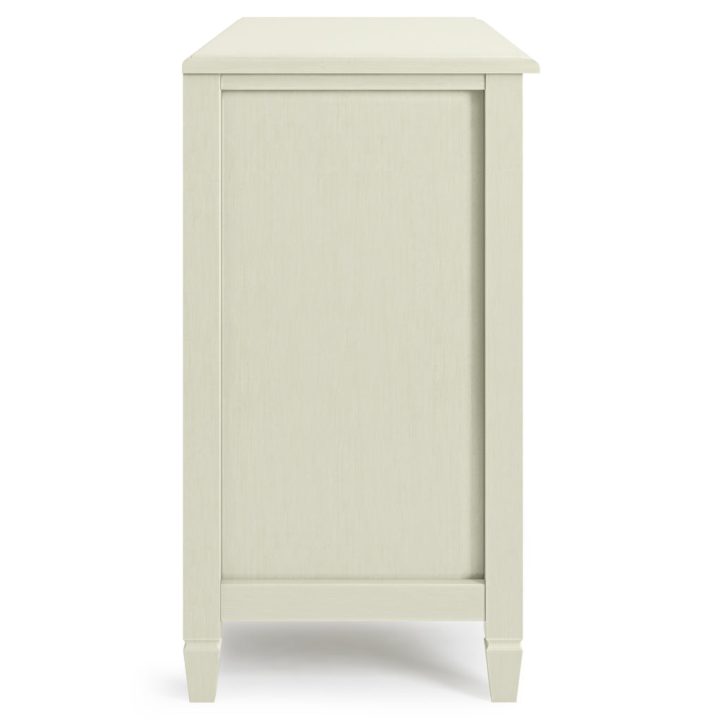 Connaught 46 Inch Wide Solid Wood Low Storage Cabinet in Antique