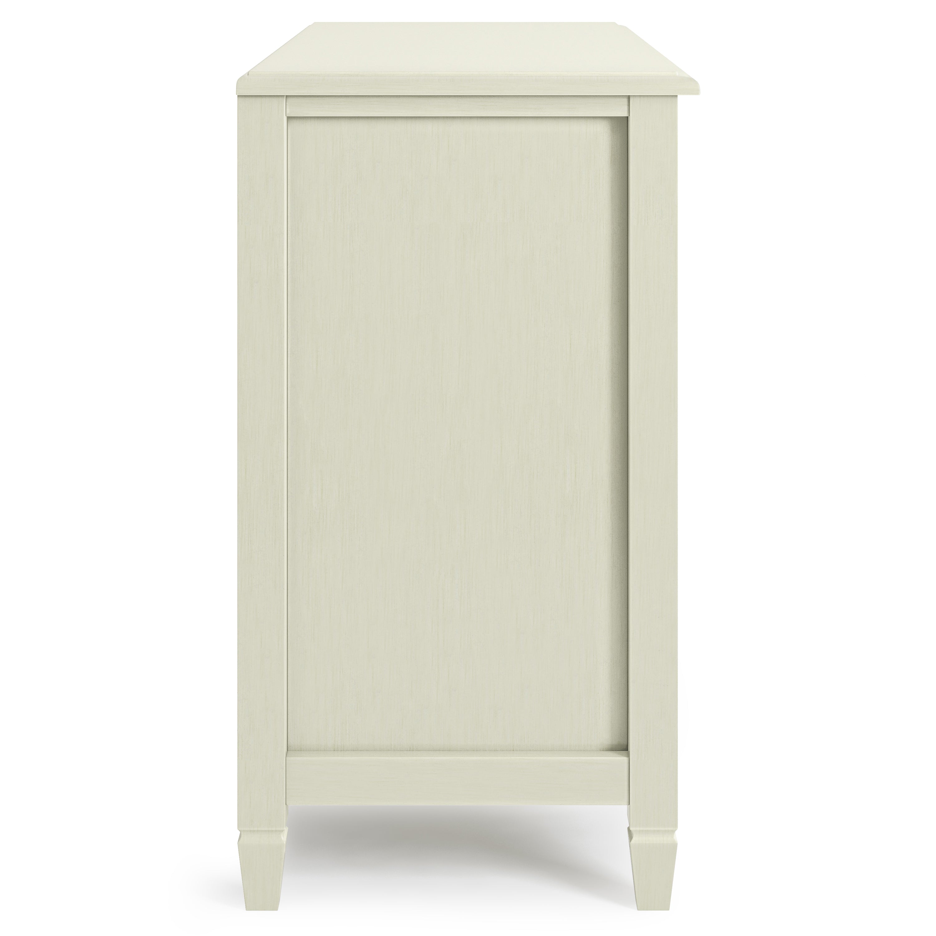 Connaught 46 Inch Wide Solid Wood Low Storage Cabinet in Antique