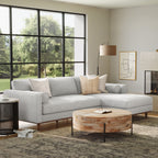 Morrison Right Sectional Sofa - Mist