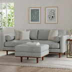 Morrison - 89" Sofa - Mist Grey