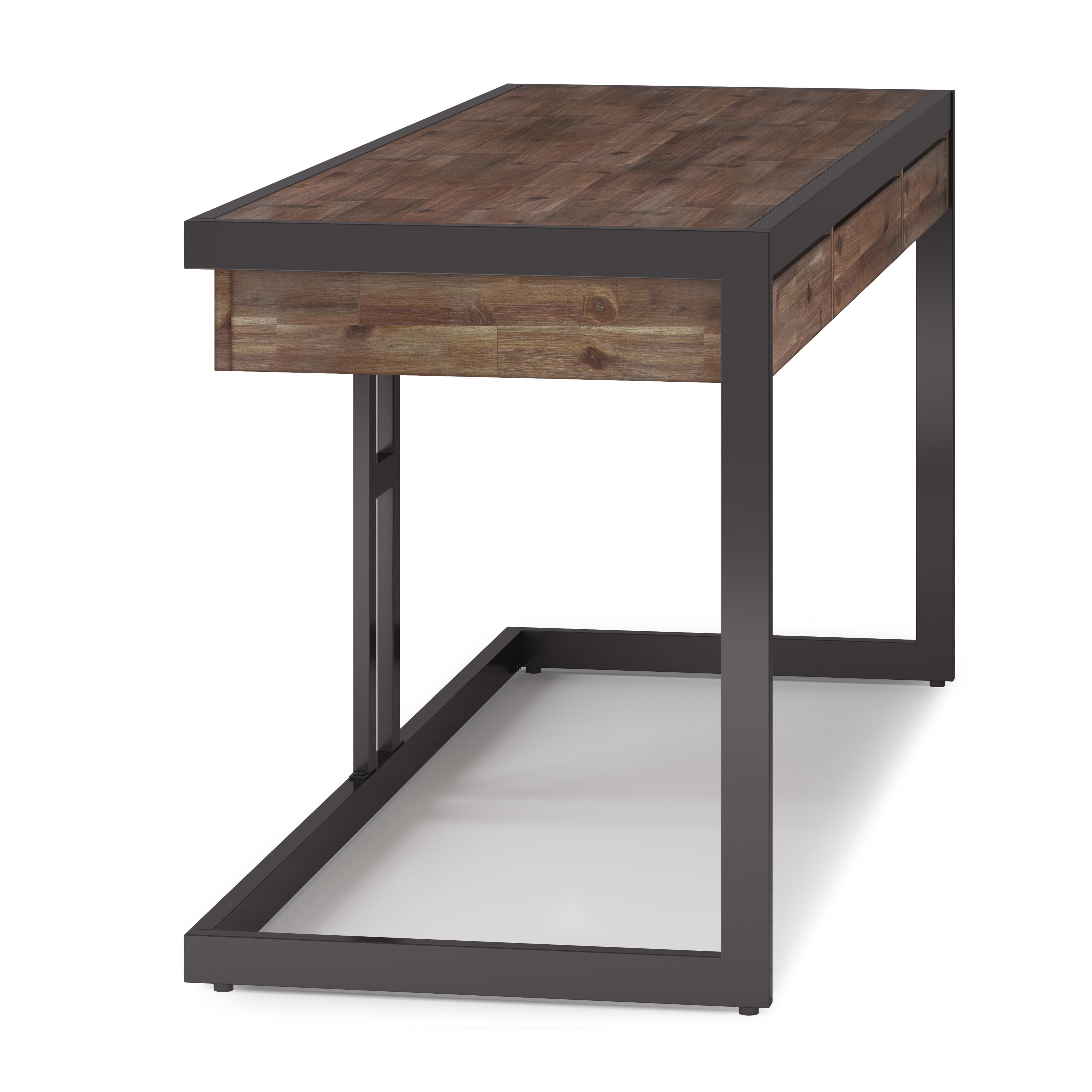 Erina Large Desk - Rustic