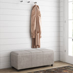 Avalon 42 Inch Wide Storage Ottoman in Distressed