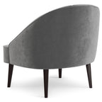 Harrah Accent Chair - Smoky Grey