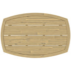 Parkside Outdoor Coffee Table - Light Teak